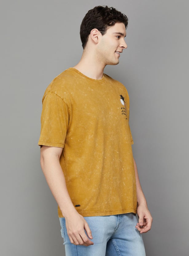 High Quality Men Printed Oversized T Shirt Ideal for Summer Outings, Casual Wear, and Travel Fashion