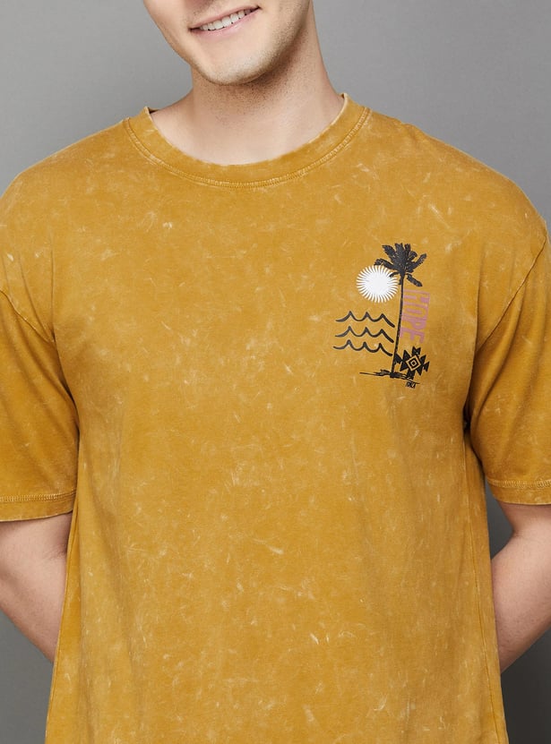 High Quality Men Printed Oversized T Shirt Ideal for Summer Outings, Casual Wear, and Travel Fashion