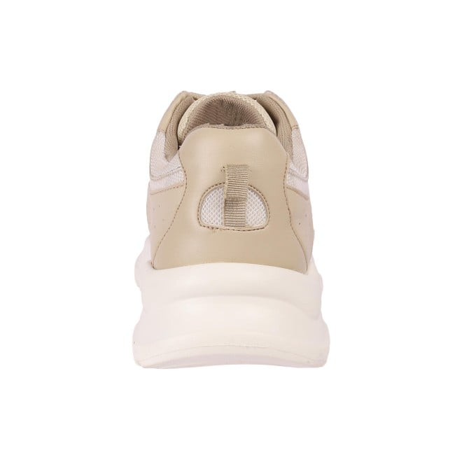 Premium Quality Women’s Beige Casual Sneakers Comfortable Streetwear Footwear