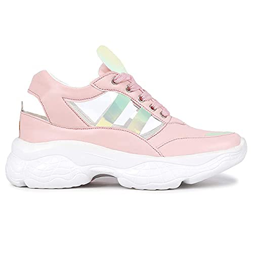 Casual Sneakers for Women and Girls Stylish Comfortable Walking Footwear