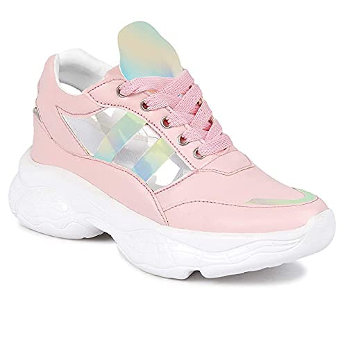 Casual Sneakers for Women and Girls Stylish Comfortable Walking Footwear