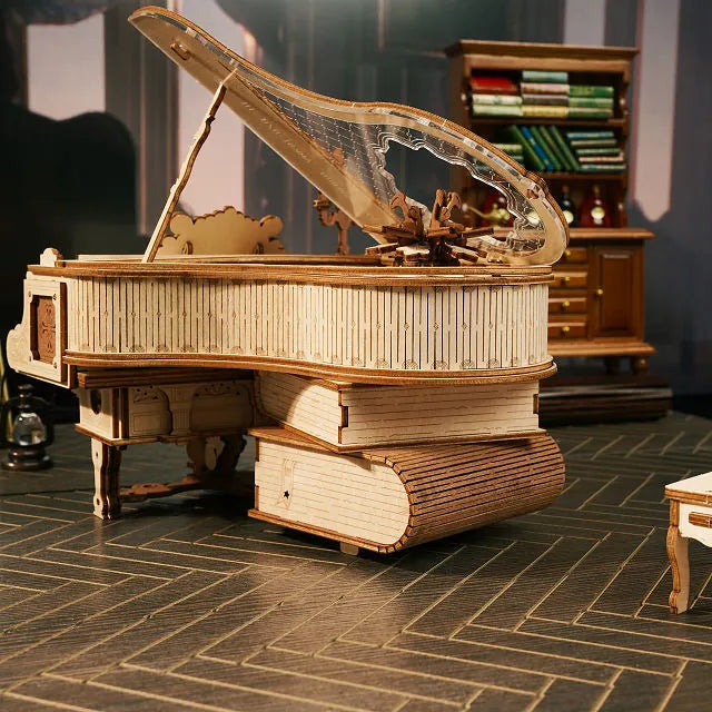Enchanted Playing Piano DIY Kit for Learning and Fun