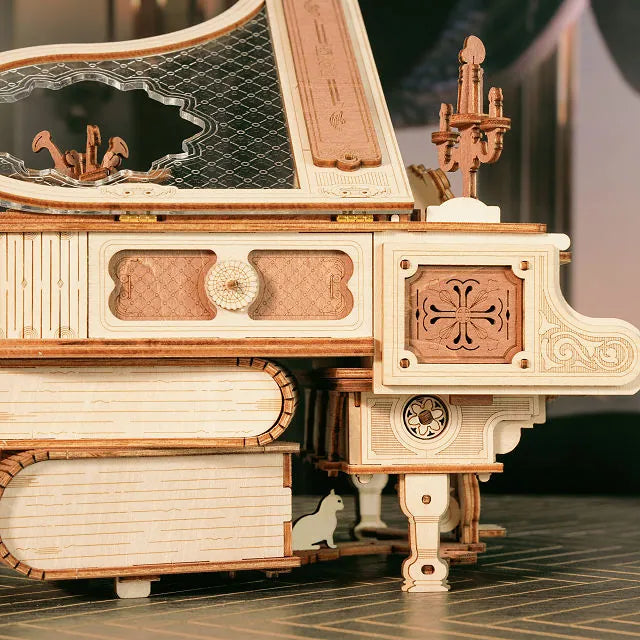 Enchanted Playing Piano DIY Kit for Learning and Fun