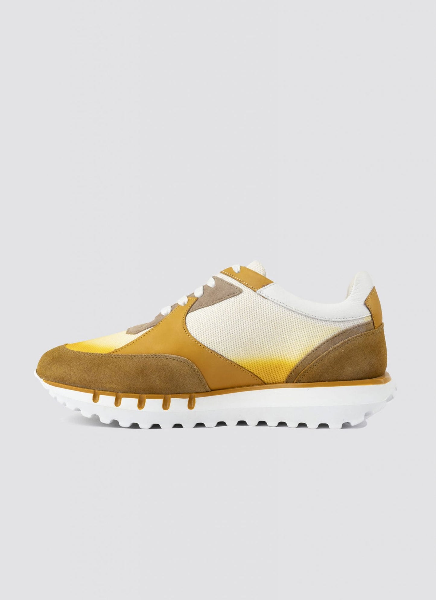 Durable Men’s Caspian Sneakers in Vibrant Yellow for Everyday Use
