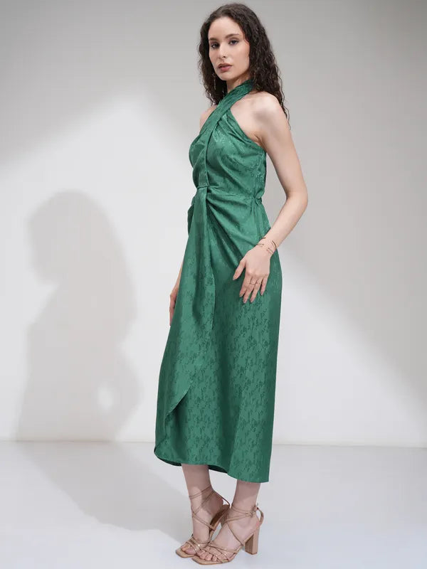 Women Self Design Wrap Dress Perfect for Everyday Outfits, Summer Fashion, and Street Style Looks