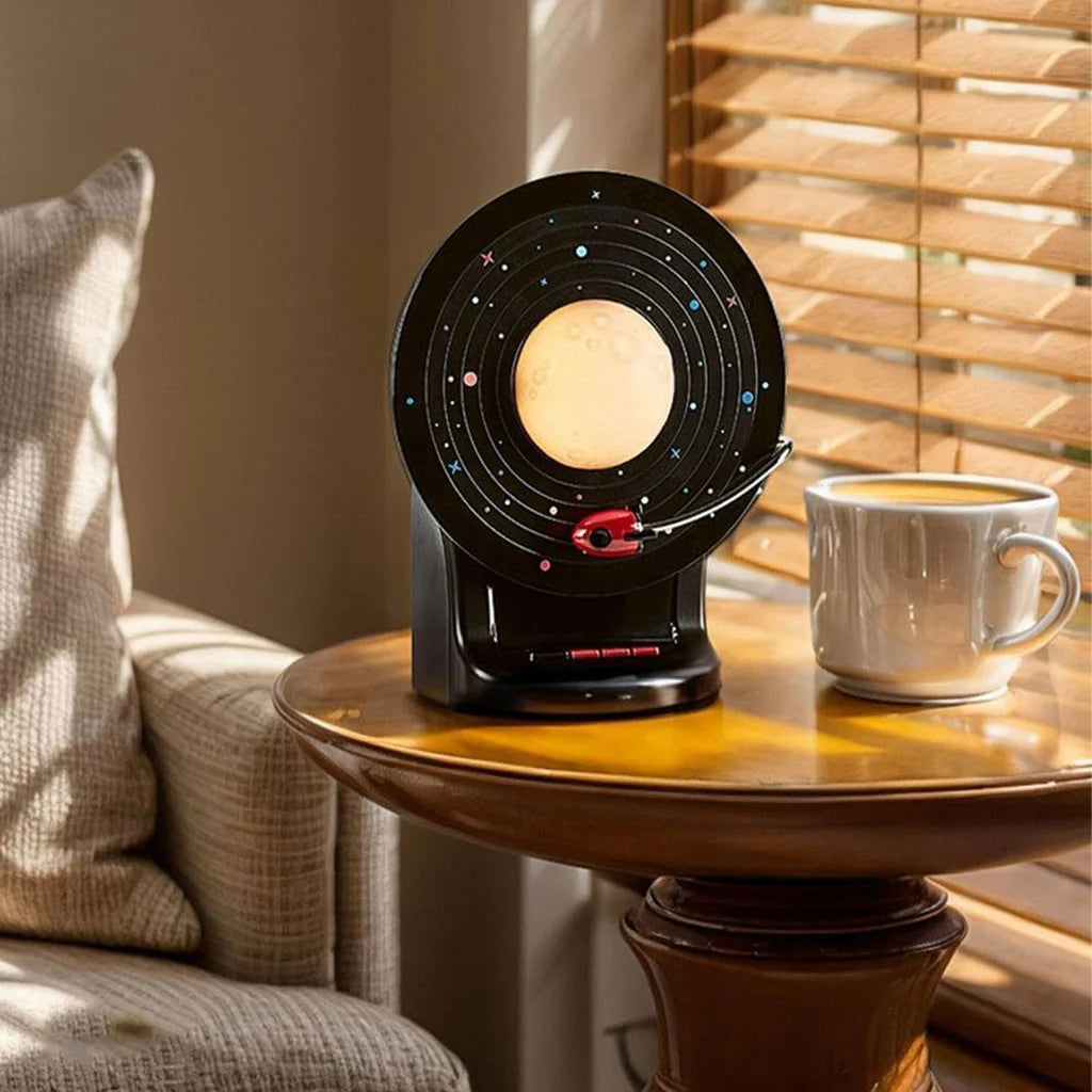 Orbit Glow Lamp with Built-In Speaker for Ambient Lighting and Music