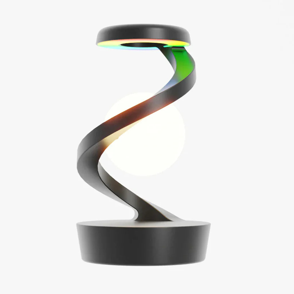 Contemporary Leviosa Rotating Suspension Lamp with Wireless Charger