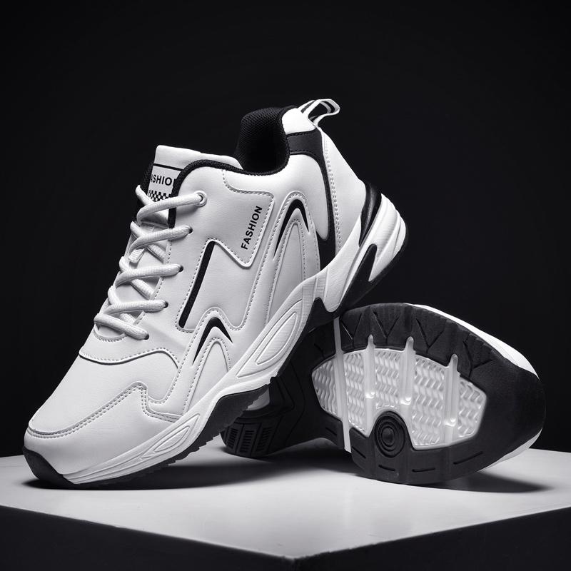 Stylish Men and Female Sports Casual Shoes with Durable Leather Finish and Soft Rubber Sole