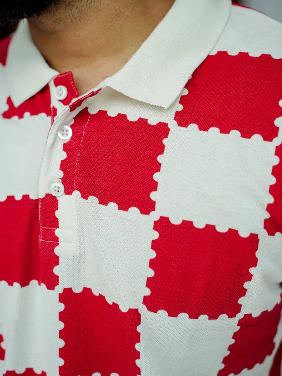 Retro Style Polo T Shirt for Men Perfect for Everyday Outfits, Smart Casual Wear, and Summer Fashion