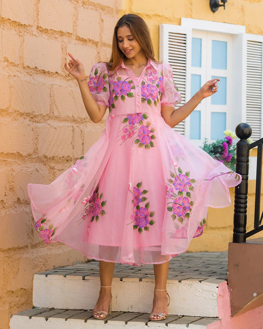 Stylish Hollyhock Maxi Dress for Women Designed for Everyday Comfort and Modern Fashion