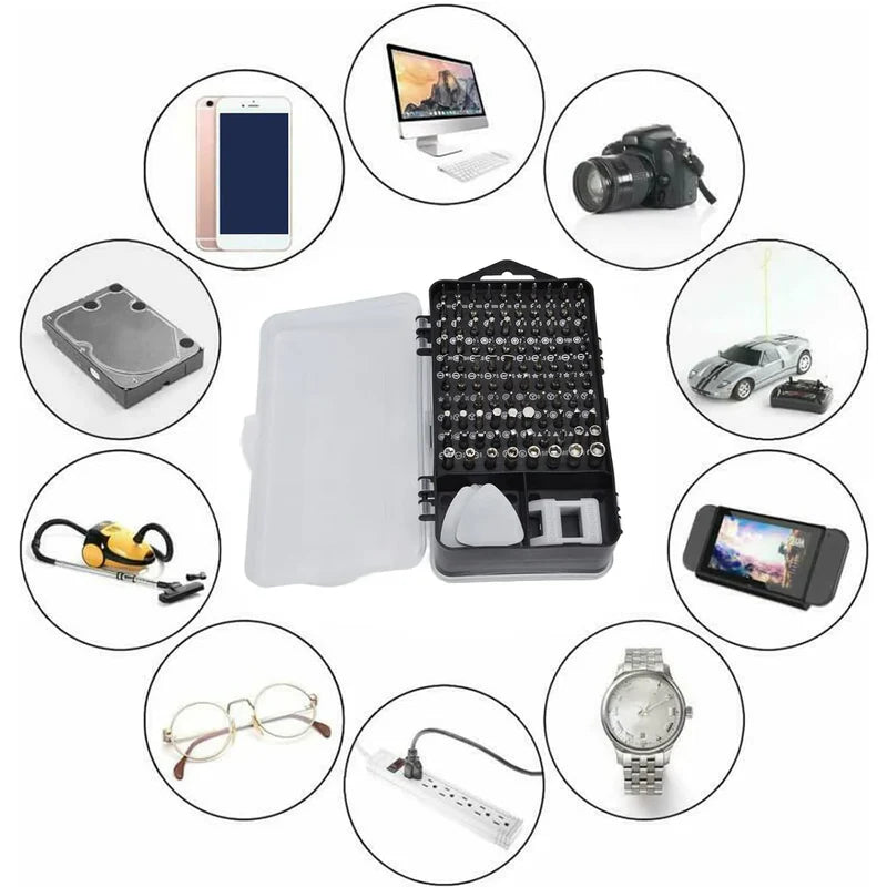 Magnetic Precision Screwdriver Set for DIY Electronics, Mobile, Laptop, Gaming Console, and Watch Repairs