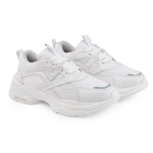 White Sneakers Shoes for Women Comfortable Everyday Walking and Casual Outfits