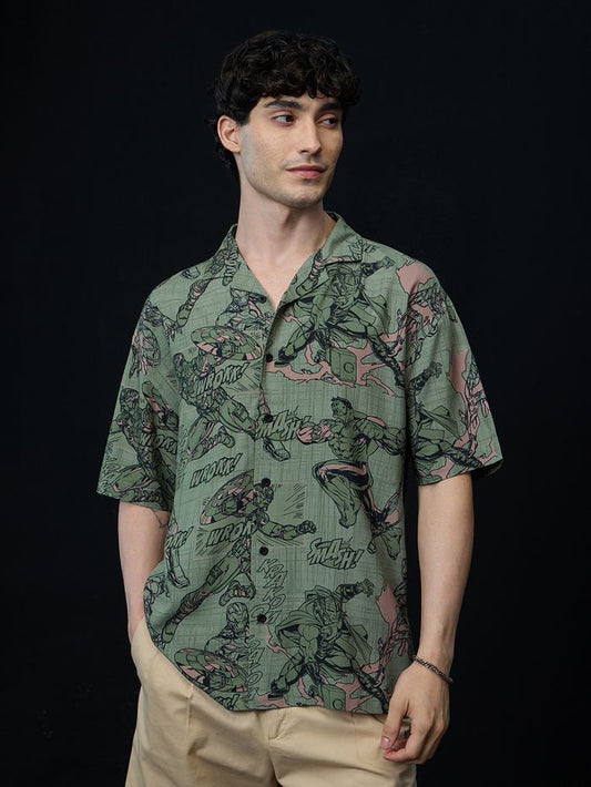 Cotton Comics Oversized Shirt Comfortable Relaxed Fit for Daily Wear