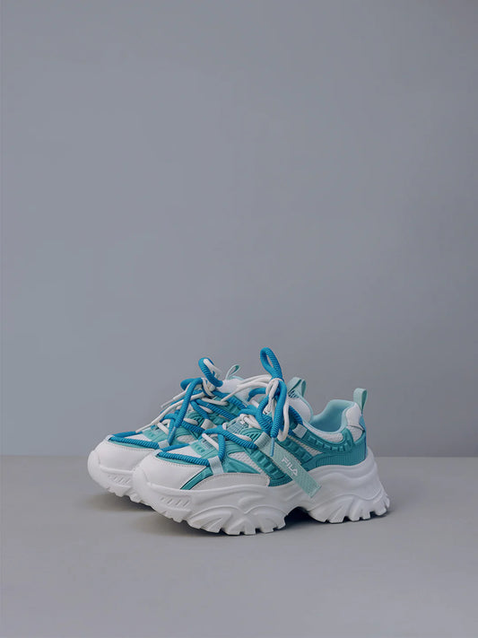 Elegant Womens Teal Envi Victori Sneakers with Breathable Upper and Cushioned Fit