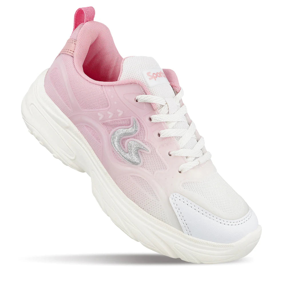 Fashionable Pink Sports Sneakers Women’s Comfortable Running and Walking Shoes