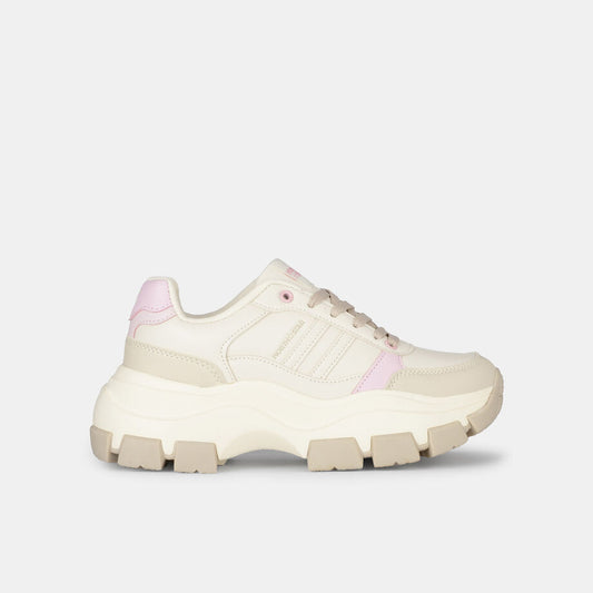 Fashionable Beige Casual Sneakers for Women Comfortable Walking and Daily Shoes