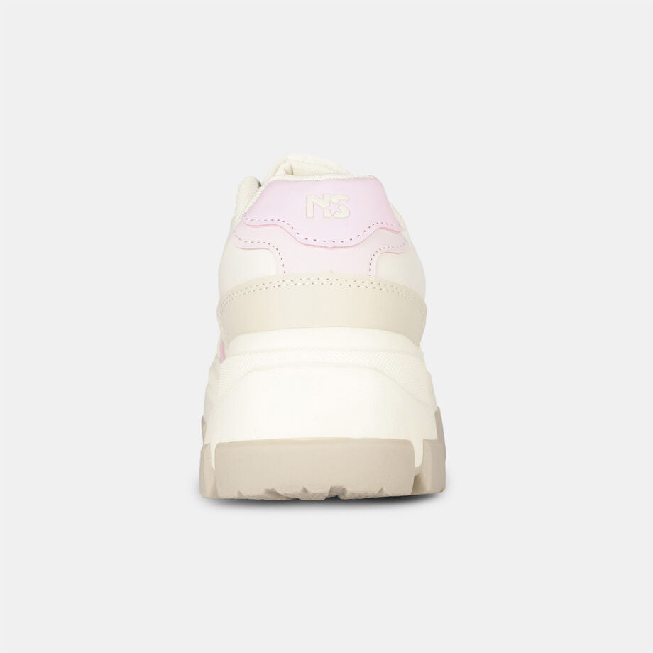 Fashionable Beige Casual Sneakers for Women Comfortable Walking and Daily Shoes