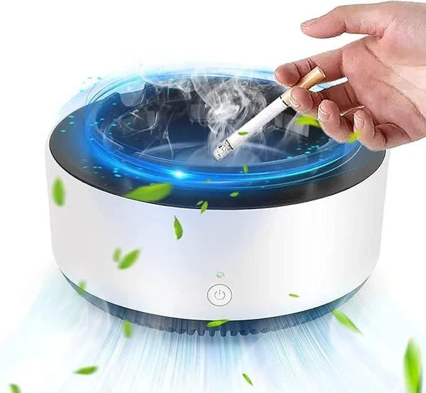 Portable Smokeless Ashtray with Air Purifier for Cigarettes – Home, Office, and Car
