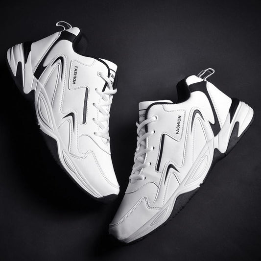 Stylish Men and Female Sports Casual Shoes with Durable Leather Finish and Soft Rubber Sole