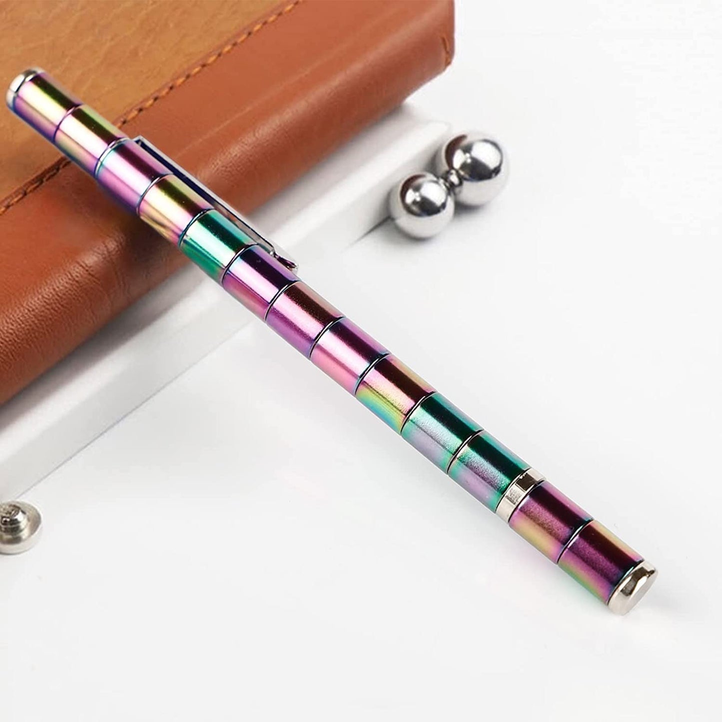 Stress-Relief Magnetic Fidget Pen for Boys, Girls, and Adults – Multi-Functional Creativity Tool