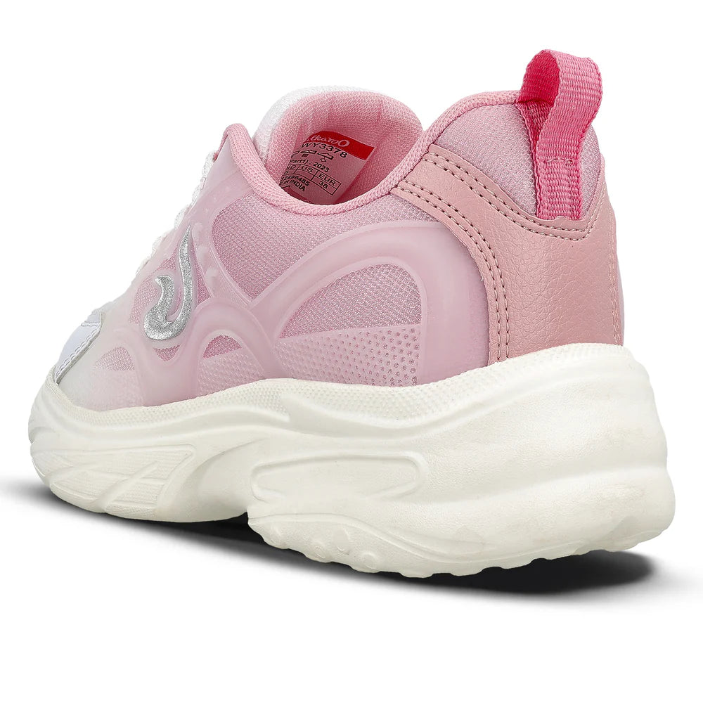 Fashionable Pink Sports Sneakers Women’s Comfortable Running and Walking Shoes