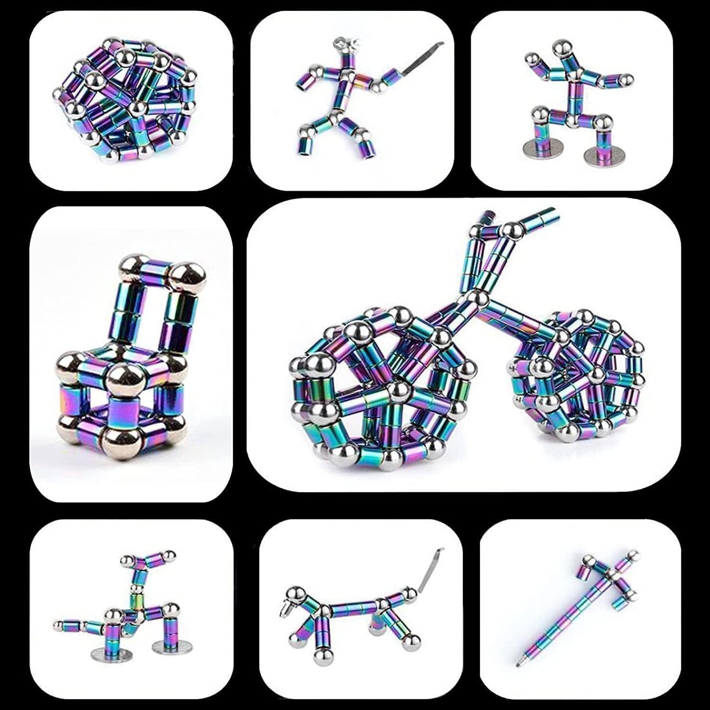 Stress-Relief Magnetic Fidget Pen for Boys, Girls, and Adults – Multi-Functional Creativity Tool