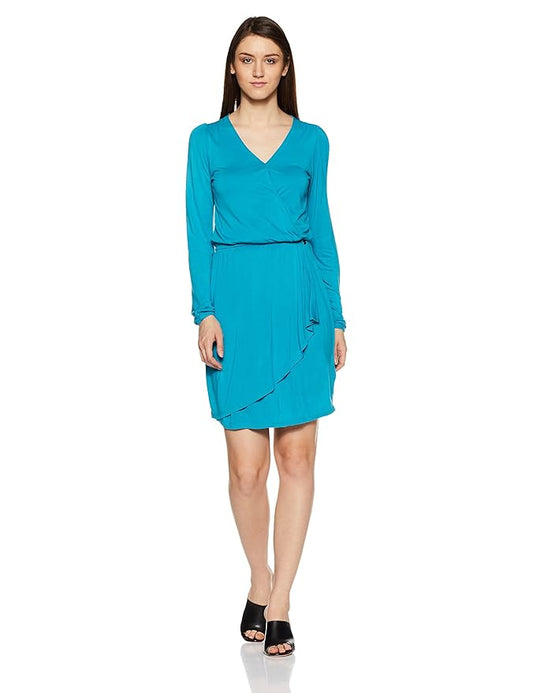 Premium Quality Women Knee Length Bodycon Cotton Dress Ideal for Parties, Brunch, and Smart Casual Looks