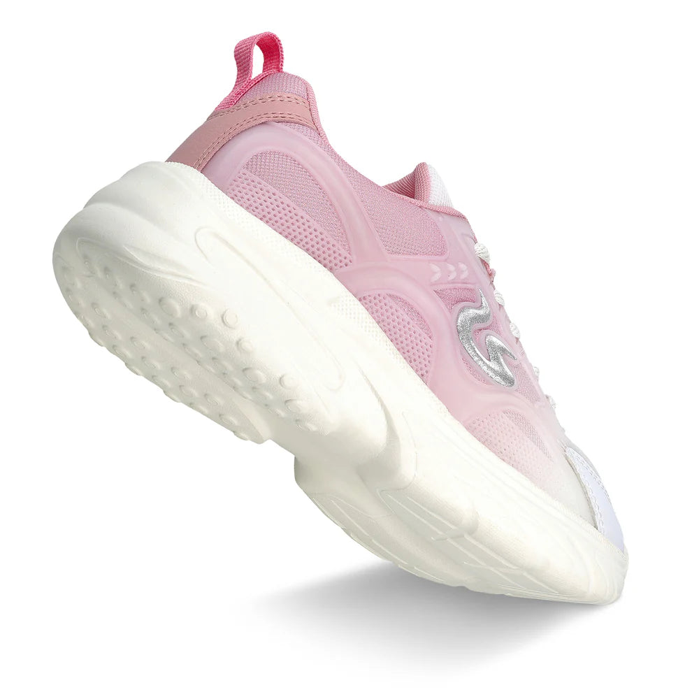 Fashionable Pink Sports Sneakers Women’s Comfortable Running and Walking Shoes