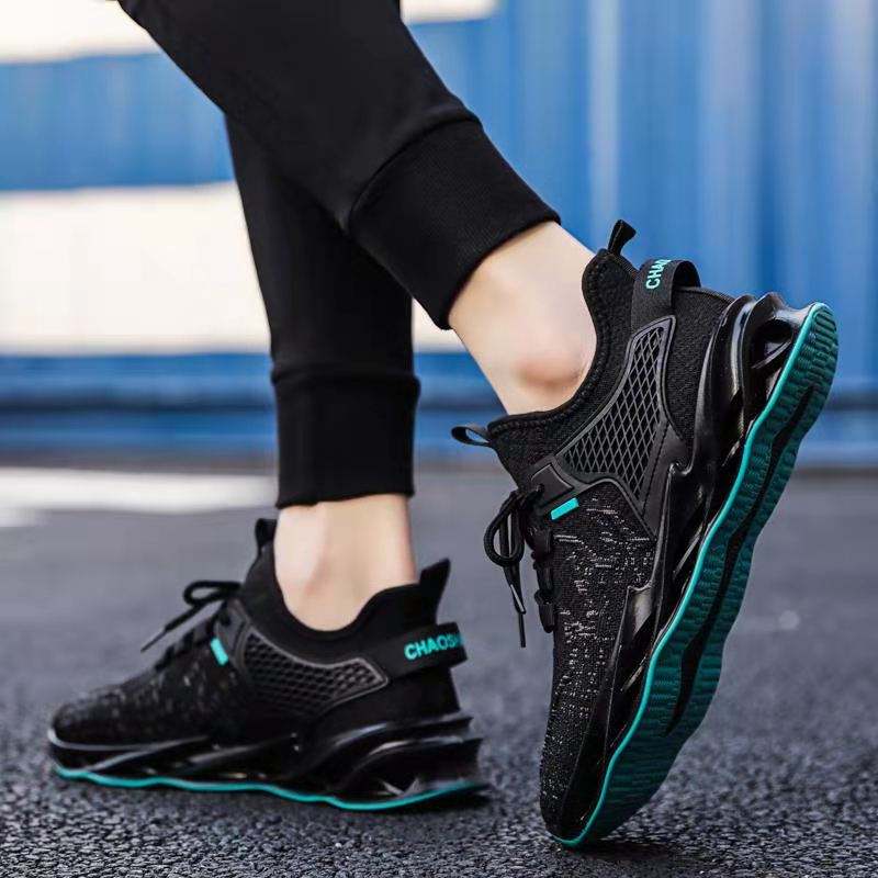 Casual Men’s Flying Woven Sneakers Suitable for Travel Work Gym and Weekend Outing