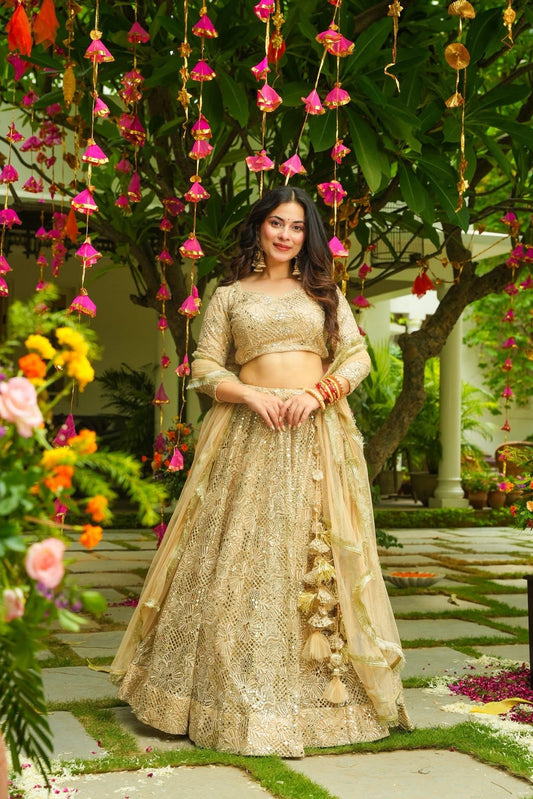 Royal Gildessa Heavy Lehenga Set – Designer Wedding and Reception Outfit
