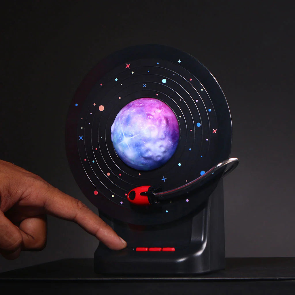 Orbit Glow Lamp with Built-In Speaker for Ambient Lighting and Music