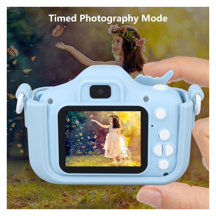 Children’s Digital Selfie Camera with Auto Functions and Adorable Design