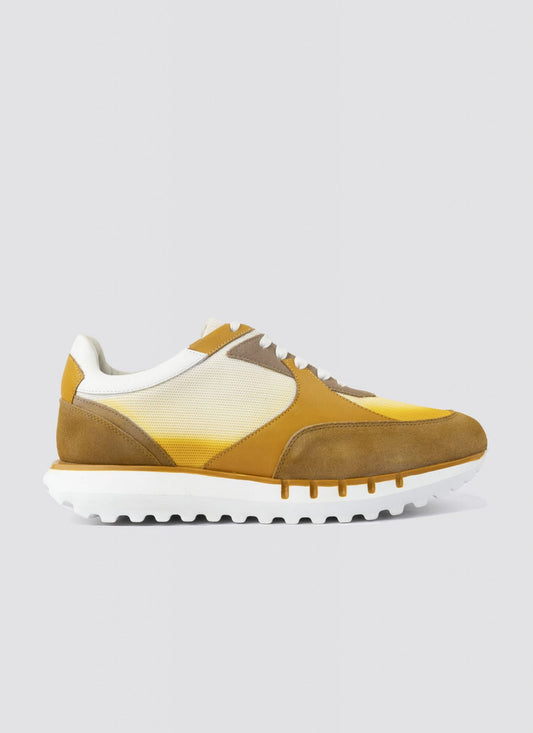 Durable Men’s Caspian Sneakers in Vibrant Yellow for Everyday Use