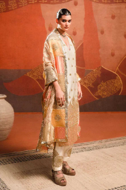 Stylish Ethnic Kalakand Kurta and Salwar Set for Party and Festive Occasions
