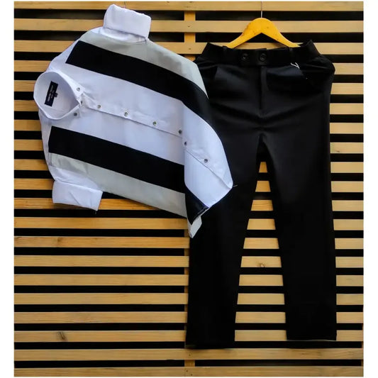 Premium Quality Men Shirt with Trouser Combo Stylish Ensemble Designed for Party Wear and Festive Events