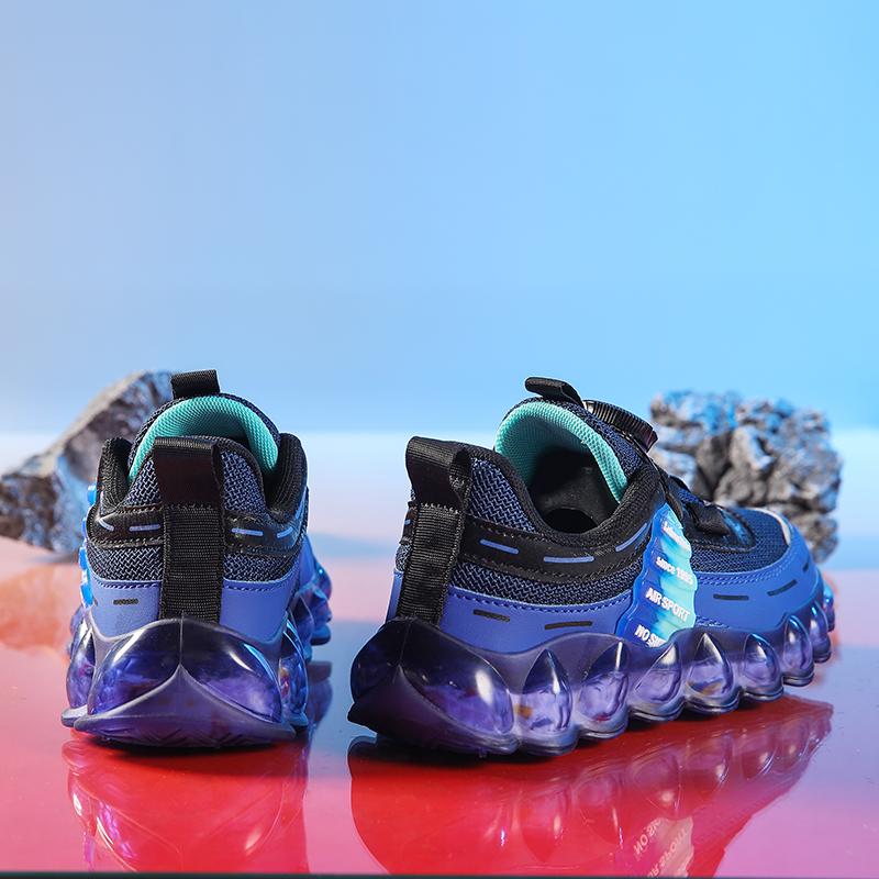 Fashionable Kids’ Low Top Dad Shoes Minimalist Sneakers for Outdoor Sports and School Running