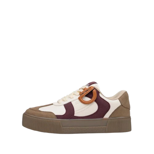 Stylish Men’s Cranberry Chunk Sneakers with Trendy Casual Design