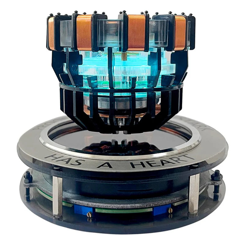 Levitating Arc Reactor Decor with Free-Floating Display – Collector Replica for Superhero Fans