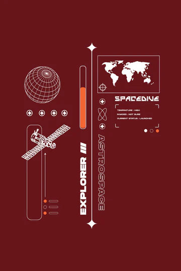 High Quality Explorer Oversized T Shirt for Men with Modern Design for Urban and Casual Look