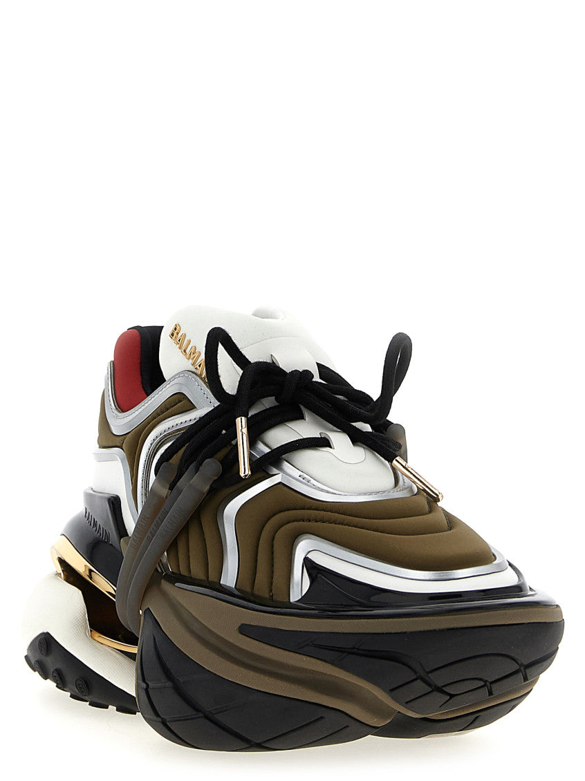 Men’s Multicolor Lace-Up Sneakers with Comfortable Sole for Everyday Wear